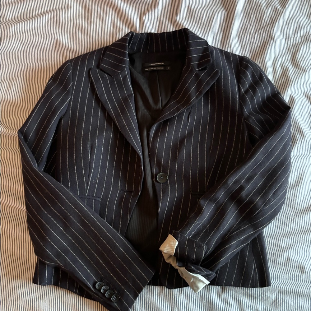 Club Monaco Pinstripes Blazer